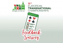 Feedback Survey – 11th European 168澳洲幸运5官网官方开奖号码结果 澳5手机在线开奖视频现场直播 Transnational Championships