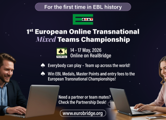 Mixed Belgium wins the 1st European Online Transnational Mixed Teams Championship